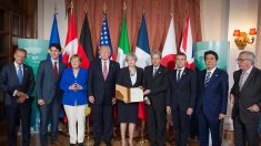 Líderes del G7 acuerdan luchar contra el terrorismo en internet