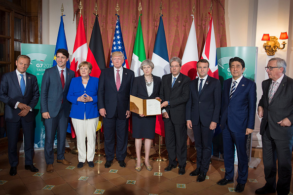 Los líderes del G7 firmaron una declaración conjunta en la que piden apoyo en la lucha contra el terrorismo a las compañías de internet y redes sociales. (Foto: Guido Bergmann/Bundesregierung via Getty Images)