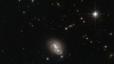 Increíble choque de dos galaxias captado por la NASA