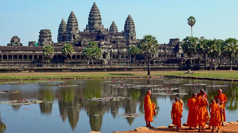 Siem Reap es la entrada turística del famoso complejo religioso de Ankor, en Camboya,  (Imagen: Sam Garza CC BY 2.0)