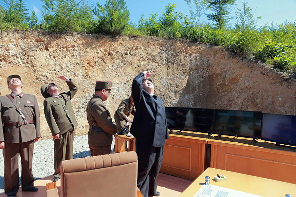  Kim Jong-un Foto: STR/AFP/Getty Images.