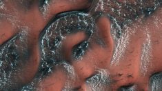 Belleza y misterio de las Dunas nevadas en Marte comienza a ser develado