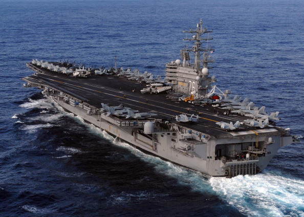 Portaviones USS Ronald Reagan (Foto de Dylan McCord / U.S. Navy a través de Getty Images)