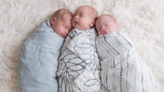 Mujer abrumada con trillizos recién nacidos pide ayuda en Facebook, la respuesta es increíble