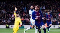 Nuevo triplete de Messi para una victoria del Barcelona 3-1