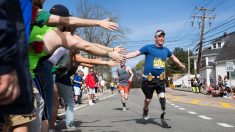 Cita de campeones en Maratón de Boston, lluvia y estrictas medidas de seguridad