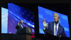 Trump pide a sus partidarios: ‘sal y vota’ en noviembre, mientras da el discurso de la NRA