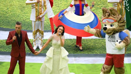 Ceremonia de apertura del Mundial Rusia 2018: Fotos y videos de una fiesta breve y con altibajos