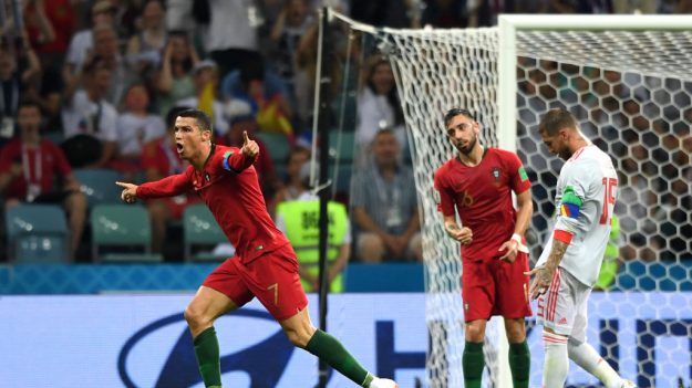 Mundial 2018: Portugal 3 – España 3, un partidazo lleno de emoción y récords para Ronaldo