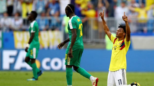 Mundial Rusia 2018: Colombia 1 – Senegal 0, los cafeteros sufrieron pero lograron la clasificación