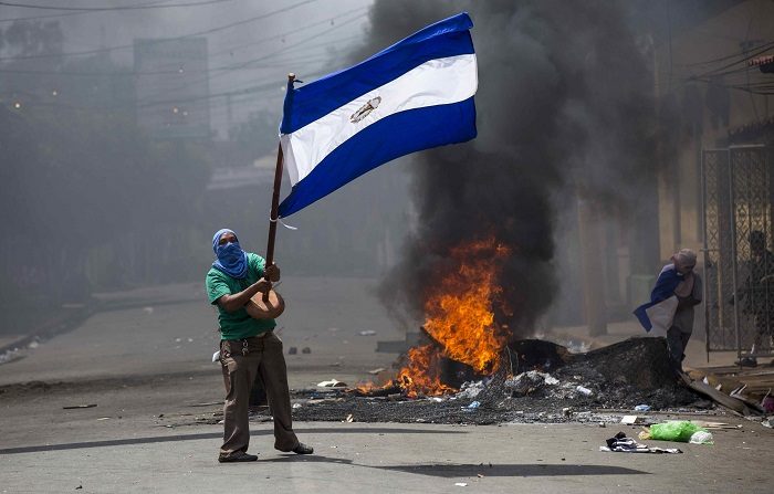 Hoy se cumplen en Nicaragua 75 días de una crisis sociopolítica, la más sangrienta desde la década de 1980, con Daniel Ortega también como presidente, que ha dejado 285 muertos y más de 2.500 heridos, según cifras de la Asociación Nicaragüense Pro Derechos Humanos (ANPDH). EFE/Archivo