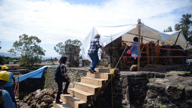 La fuerza del terremoto de México destapa templo oculto que podría ser anterior a Tenochtitlan