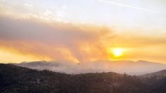 Un incendio cerca del parque de Yosemite arrasa 3.750 hectáreas