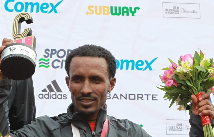 El etíope Fikadu Kebede defenderá el título en el maratón de la Ciudad de México, uno de los de más crecimiento en el mundo en los últimos seis años, que se correrá el domingo en el circuito de los Juegos Olímpicos de 1968. EFE/Archivo