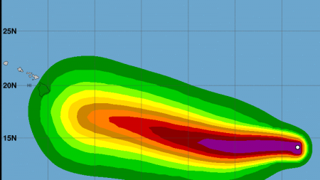 El huracán Héctor se formó en el Pacífico en dirección a Hawái: se está fortaleciendo