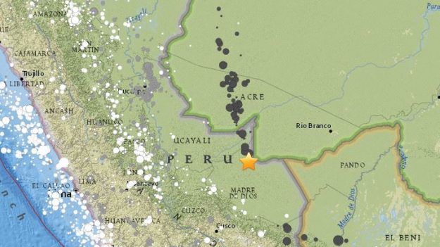 Terremoto en Perú de 7,1 grados sacude el suelo a más de 600 km de profundidad