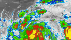 Poderoso ciclón John se unirá al huracán Ileana frente a las costas de México