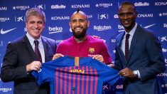 El chileno Vidal ya es parte del Barça y confesó que vino «para ganar la Champions»