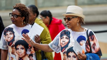 Detroit muestra su respeto por la «Reina del Soul», Aretha Franklin