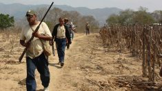 Policía comunitaria se lanza a buscar alcalde desaparecido en sur de México