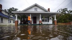 Florence es ya una baja presión, pero sigue descargando intensas lluvias