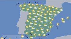 Las temperaturas suben el domingo en el área cantábrica, Alto Ebro e el interior peninsular