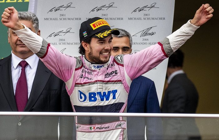 El piloto mexicano Sergio "Checo" Pérez, expresó hoy su satisfacción en Austin (Texas) tras confirmar su extensión de contrato al menos durante un año más con la escudería Racing Point Force India.EFE