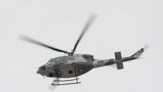 Dos heridos y un desaparecido al caer un helicóptero de la armada de México