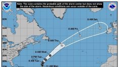 Huracán Oscar se fortalece en el Atlántico, pero no amenaza zonas pobladas