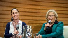 Manuela Carmena, Alcaldesa de Madrid en inauguración de la Casa de México en España