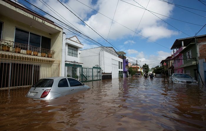 Vista general de las afectaciones de las tormentas por el huracán Willa el 22 de octubre de 2018, en el estado de Michoacán (México). EFE/Iván Villanueva/Archivo