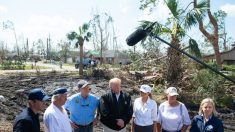 Trump visita áreas devastadas por huracán Michael en Florida y Georgia