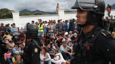 Unos 3000 hondureños cruzaron la frontera de Guatemala para llegar a Estados Unidos