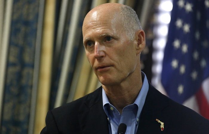 Rick Scott, el saliente gobernador de Florida (EEUU), se ha hecho con el escaño al Senado federal que mantuvo desde el año 2001 el demócrata Bill Nelson, a quien derrotó en una muy disputada contienda y definida por poco más de 10.000 votos. EFE/Thais Llorca