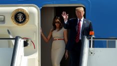 Trump y su esposa viajaron por sorpresa a Irak para visitar tropas de EE.UU.