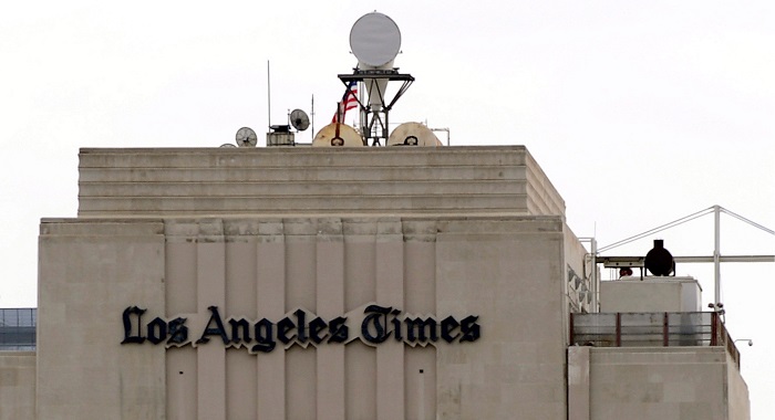 Varios periódicos importantes de Estados Unidos, incluyendo Los Angeles Times y el San Diego Union-Tribune, entre otros, han sufrido un ataque cibernético que parece haberse originado fuera del país, informaron hoy medios locales. EFE/ANDREW GOMBERT