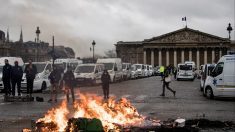 La actividad industrial y los servicios caen en Francia por las protestas