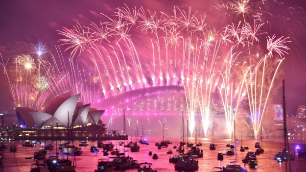 Comienzan los espectaculares fuegos artificiales del Año Nuevo 2019 con festejos en Australia y Nueva Zelanda