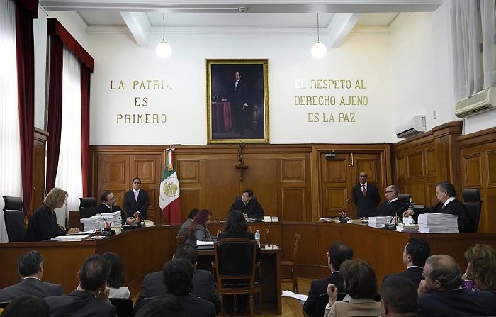 Suprema Corte de México en una foto de archivo. (Alfredo Estrella/AFP/Getty Images) 