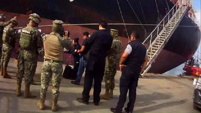 Un buque procedente de Barranquilla y cuyo destino final era Nueva Orleans, en Estados Unidos, fue asegurado con 29 kilogramos de cocaína, informó hoy la Secretaría de Marina-Armada de México. EFE