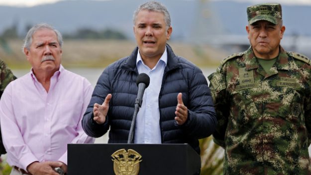 Duque responsabiliza a miembros de ELN en Cuba de atentado que mató a cadetes