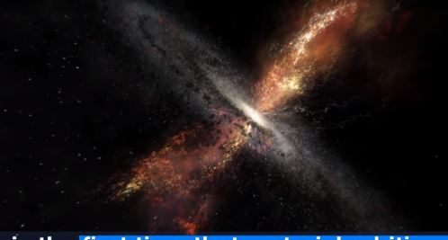 Agujero negro súpermasivo en el centro de nuestra galaxia (ESO)