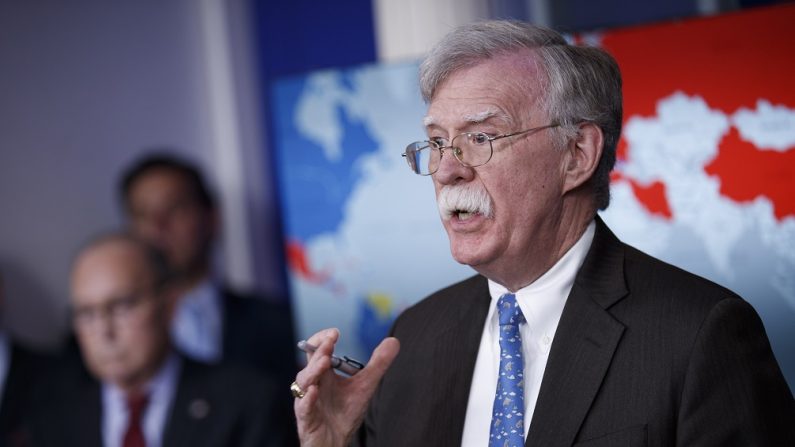 John Bolton, asesor de seguridad nacional de (EE.UU. EFE/Archivo)