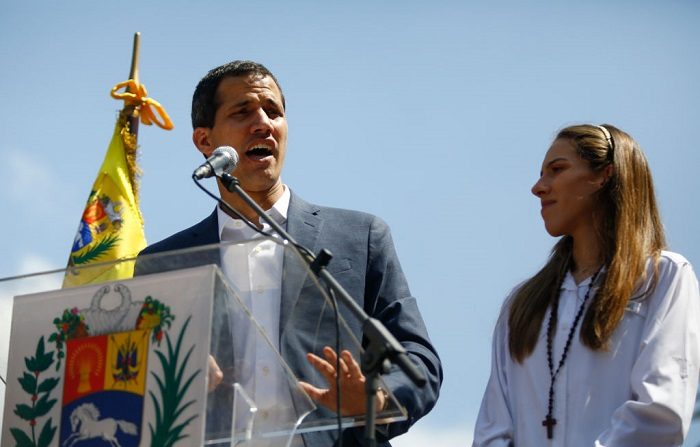 Presidente de Venezuela Juan Guaidó. (Marco Bello/Getty Images)