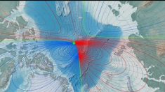 El polo norte magnético de la Tierra se aleja del Ártico canadiense hacia Siberia, y lo hace más rápido