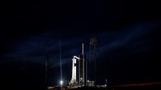 SpaceX lanza su primera cápsula diseñada para tripulación rumbo a la EEI