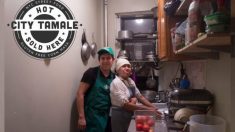 Mexicano triunfa en Nueva York gracias a la deliciosa receta de tamales de su mamá