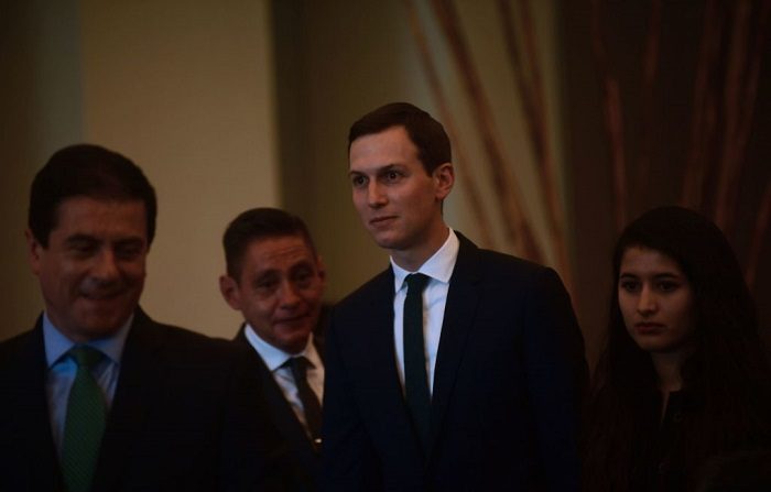 El asesor de la Casa Blanca Jared Kushner durante una visita a la Cancillería de la Ciudad de México. (Pedro Pardo/AFP/Getty Images)