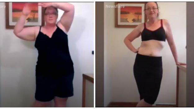 Sorprendente transformación de una mujer que perdió peso deja en shock a todo el mundo