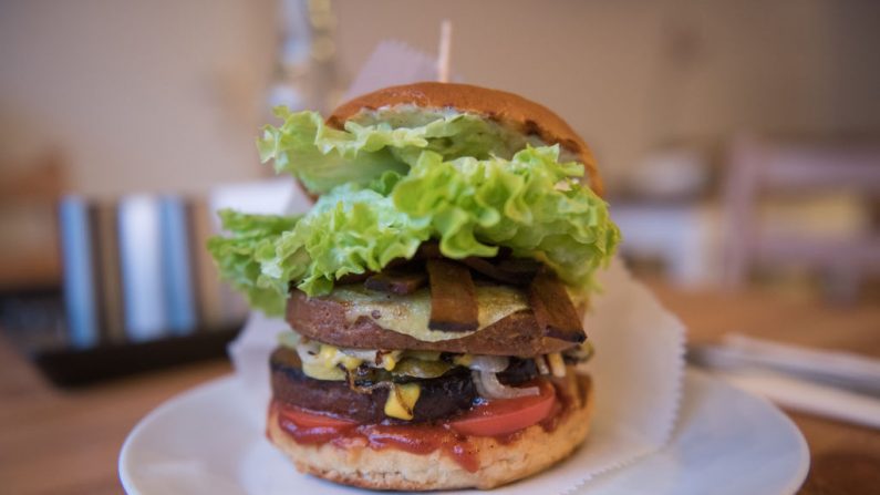 Hamburguesa vegana (Steffi Loos/Getty Images)